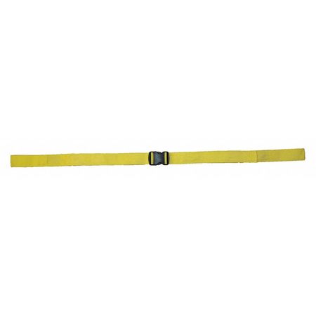 DICK MEDICAL SUPPLY Strap, Yellow, 5 ft. L x 2-1/2" W x 3" H 28152 YL