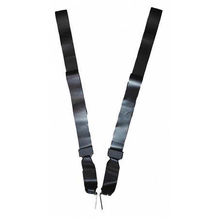 DICK MEDICAL SUPPLY Strap, Black, 5 ft. L x 2-1/2" W x 3" H 31154 BK