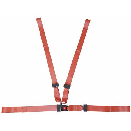 DICK MEDICAL SUPPLY Strap, Orange, 7 ft. L x 2-1/2" W x 3" H 31170 OR