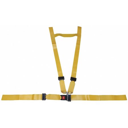 DICK MEDICAL SUPPLY Strap, Yellow, 7 ft. L x 2-1/2" W x 3" H 31170 YLFC