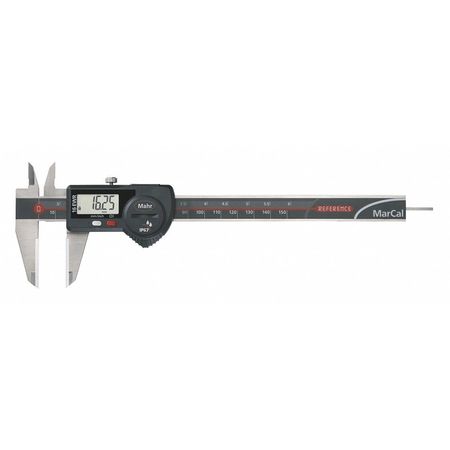 MAHR Digital Caliper, 0.001"/0.03mm Accuracy 4103072