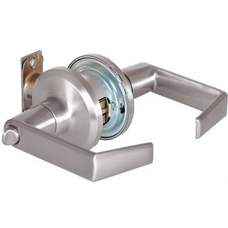BEST Lockset, Mechanical, Cylindrical, Privacy QTL240E619RAFLR