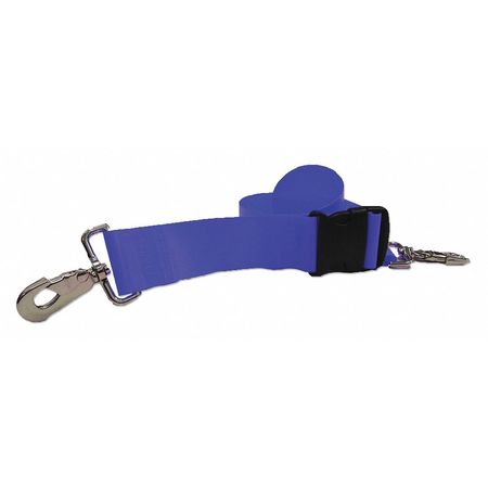 DICK MEDICAL SUPPLY Strap, Blue, 5 ft. L x 2-1/2" W x 3" H 57252 BL