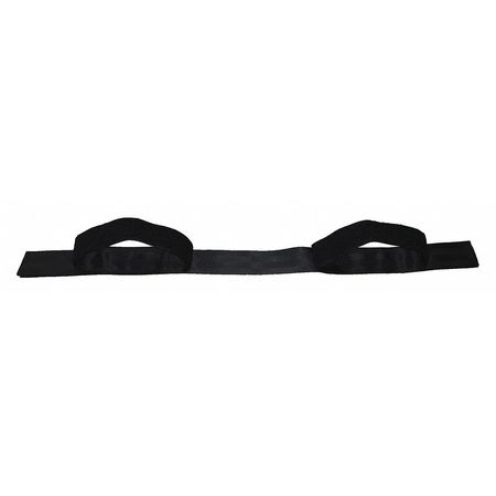 DICK MEDICAL SUPPLY Strap, Black, 2 ft. 6" L x 2-1/2" W x 3" H 52000 BK