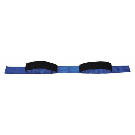 DICK MEDICAL SUPPLY Strap, Blue, 2 ft. 6" L x 2-1/2" W x 3" H 52000 BL