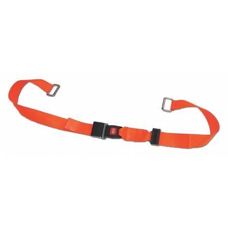 DICK MEDICAL SUPPLY Strap, Orange, 5 ft. L x 2-1/2" W x 3" H 51153 OR