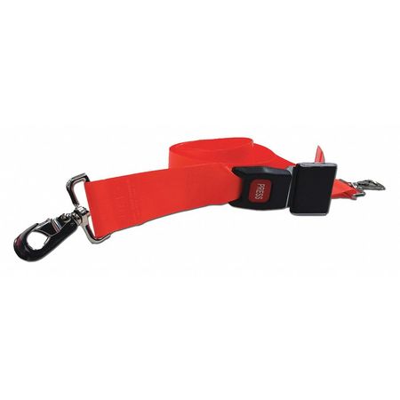 DICK MEDICAL SUPPLY Strap, Orange, 9 ft. L x 2-1/2" W x 3" H 51292 OR