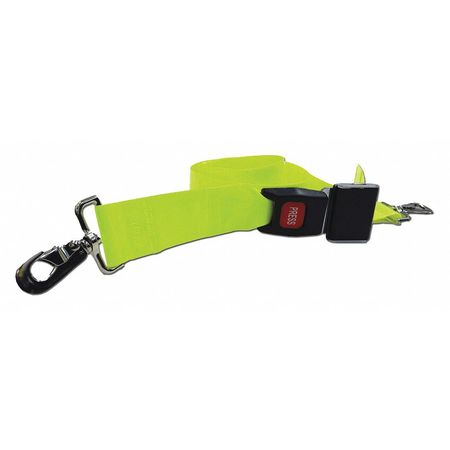 DICK MEDICAL SUPPLY Strap, Yellow, 7 ft. L x 2-1/2" W x 3" H 51272 YL