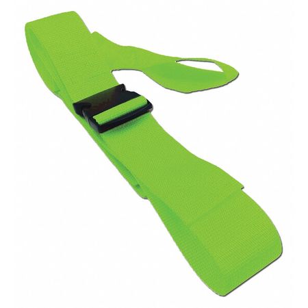 DICK MEDICAL SUPPLY Strap, Green, 7 ft. L x 2-1/2" W x 3" H 47172 NG