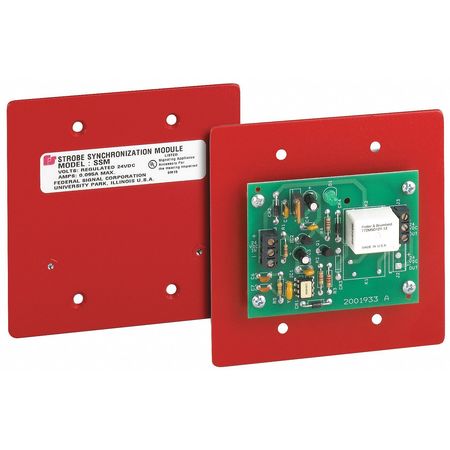 FEDERAL SIGNAL Strobe Synchronization Module, 4-1/2" W SSM