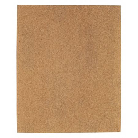 ZORO SELECT Sandpaper Sheet, 11" L, 9" W, 80 Grit 78072775489