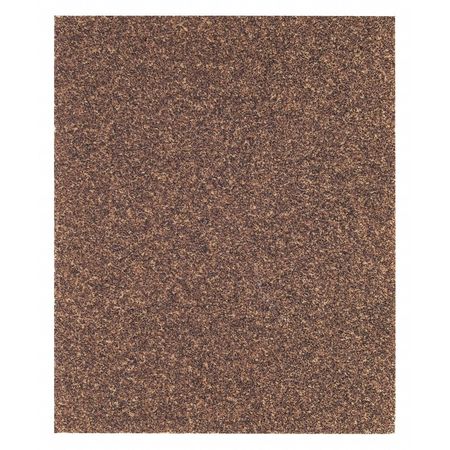 ZORO SELECT Sandpaper Sheet, 11" L, 9" W, 36 Grit 78072775481