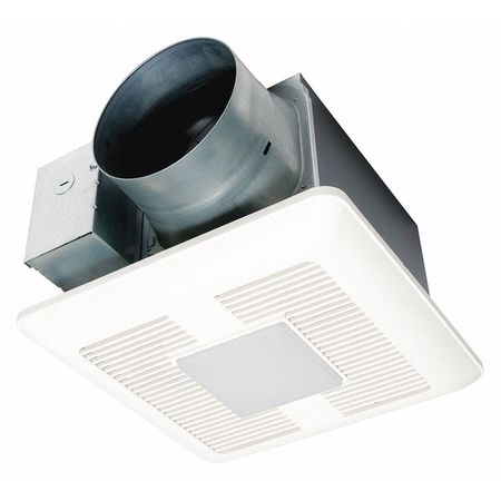 PANASONIC Ceiling Bathroom Fan, 110/130/150 cfm cfm, 4 in or 6 in Duct Dia. FV-1115VQL1