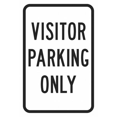 Lyle Visitor Parking Sign, 18" x 12, T1-6211-EG_12x18 T1-6211-EG_12x18