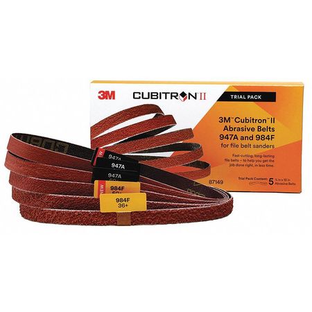 3M Cubitron File Belt Kit, Coated 87149