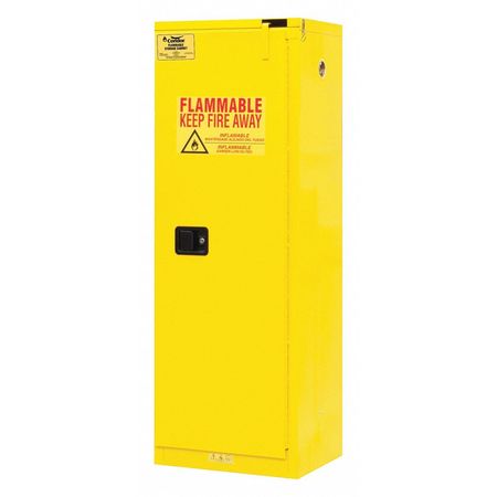 Condor Flammable Liquid Safety Cabinet, 22 gal. 45AE81