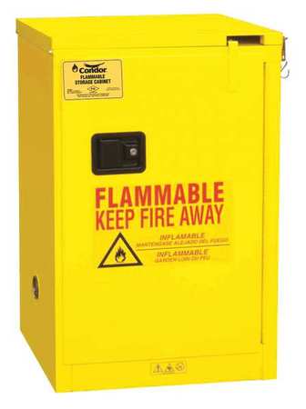 Condor Flammable Liquid Safety Cabinet, 23-3/8in 45AE83