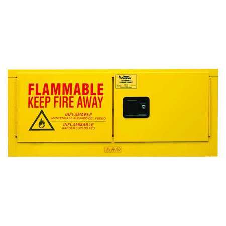 CONDOR Flammable Liquid Safety Cabinet, 18-1/8in 45AE84