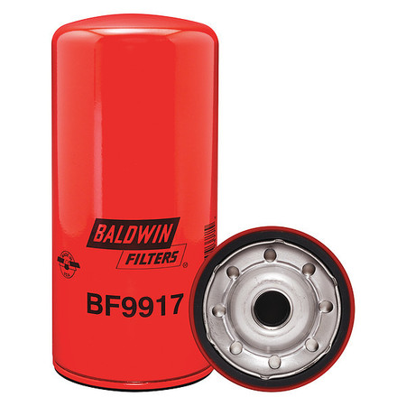 BALDWIN FILTERS Fuel Filter, 9 1/4 in Length, 4 11/32 in Outside Dia BF9917