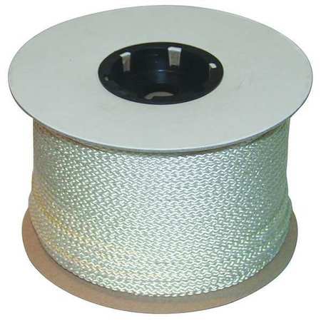 ZORO SELECT Rope, 600ft, Wht, 200lb., Polystr P02600-01