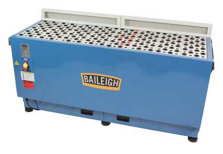 BAILEIGH INDUSTRIAL Downdraft Table, 59 in. x 21 in., 110V DDT-5921