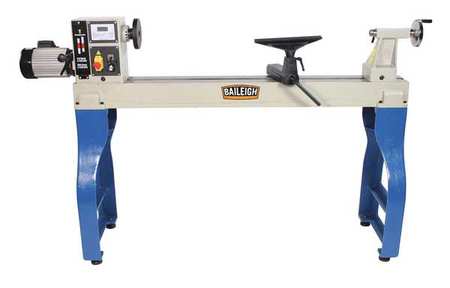 Baileigh Industrial Lathe, 220V AC Volts, 2 hp HP, 60 Hz, Single Phase 47 in Distance Between Centers WL-1847VS