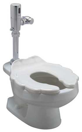 Zurn Child Flush Valve Toilet, 1.28 gpf, Flush Valve, Floor Mount, Elongated, White Z5675.213.09.00.00