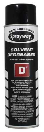 SPRAYWAY Liquid 14 oz. Degreaser, Aerosol Can SW285