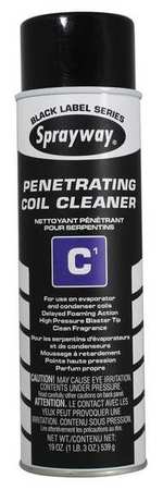 Sprayway Pentrating Coil Cleaner, Aerosol, 18 oz. SW287