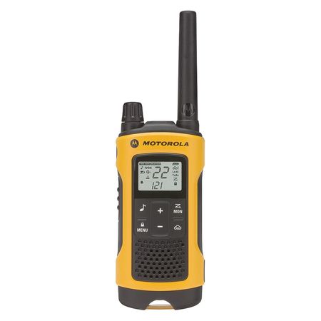 Motorola Portable Two Way Radio, FRS/GMRS, 121Codes T400