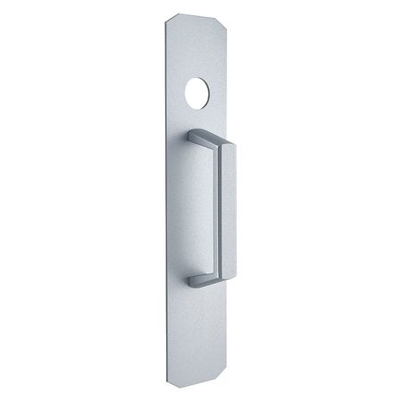 BEST Night Latch Pull, Silver, Standard Duty QET375L689LC