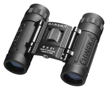 BARSKA General Binocular, 8x Magnification, Roof Prism, 383 ft Field of View AB10109