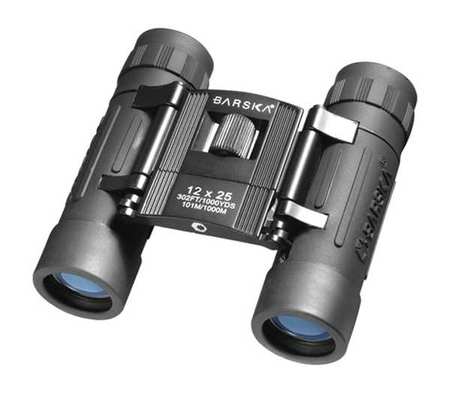 BARSKA General Binocular, 12x Magnification, Roof Prism, 240 ft Field of View AB10209