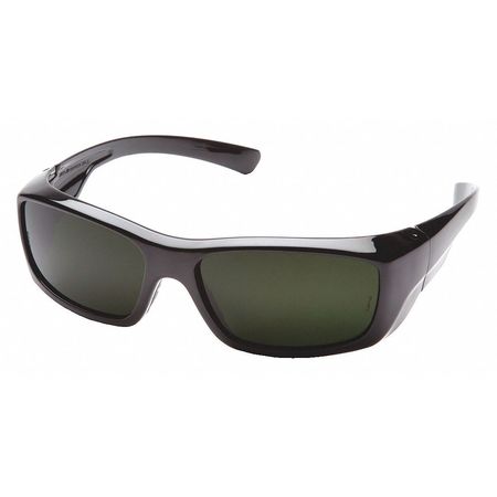 PYRAMEX Safety Glasses, Green Anti-Scratch SB7950SF