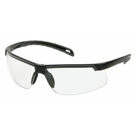 PYRAMEX Safety Glasses, Clear Anti-Fog ; Anti-Static ; Anti-Scratch SB8610DT
