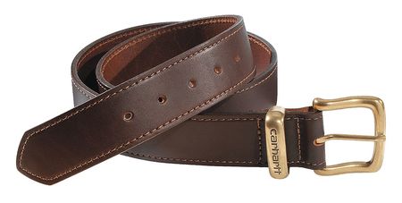 Carhartt Jean Belt, 36 in. Waist, Brown, Zamac 2200-20-36