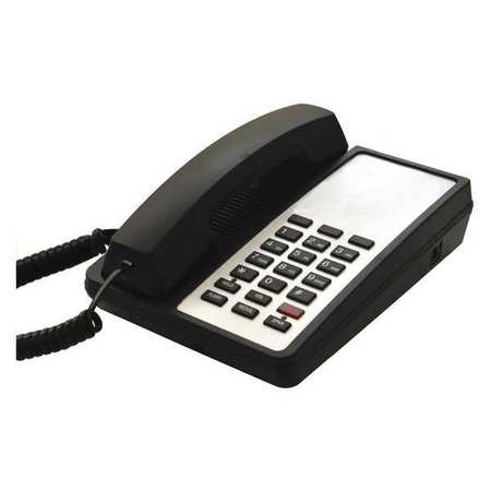 Bittel Hospitality Telephone, Analog, Wall or Desk Black 123S-B