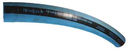 Novaflex 2-1/2" ID x 100 ft Rubber Water Discharge Hose BL 6285WN-02500