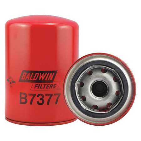 BALDWIN FILTERS Oil Fltr, Spin-On, 5-3/8"x3-11/16"x5-3/8" B7377