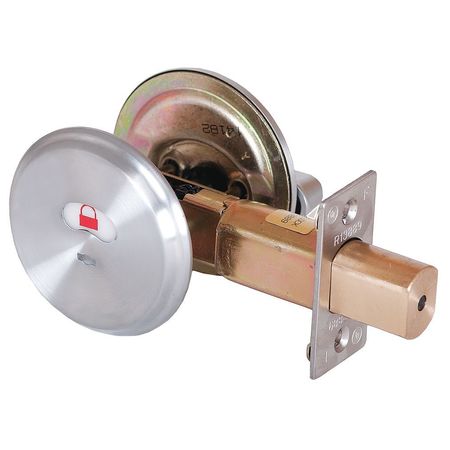 DORMAKABA Deadbolt, QDB2, Satin Chrome, Medium-Duty QDB285626S4DBS