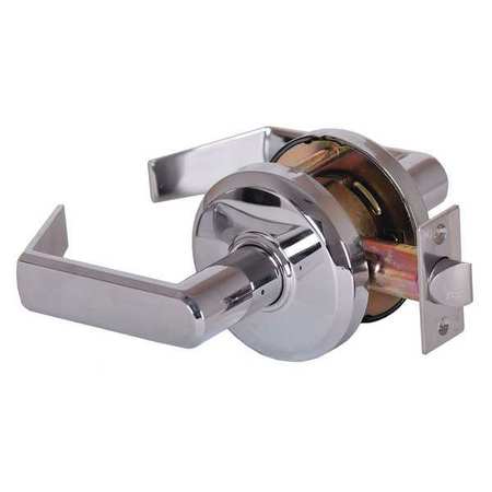 Stanley QGT230 Lockset, Passage, Tempo, Deco Rose, Satin Chrome