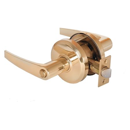 DORMAKABA Lever Lockset, Mechanical, Privacy, Grade 2 QCL240A605S4478S