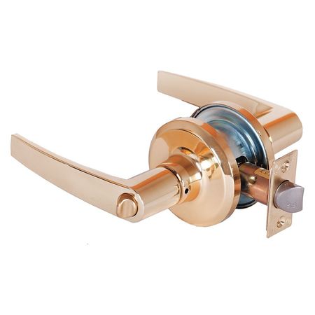 DORMAKABA Lever Lockset, Mechanical, Privacy, Grade 2 QTL240A605SA118F