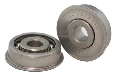 Schatz Bearing Flanged Ball Bearing, 195lb, 1-3/4in dia AF3256