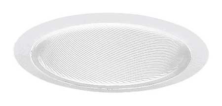 JUNO LIGHTING Sloped Recessed Trim, 6in, White Baffle 614 WWH