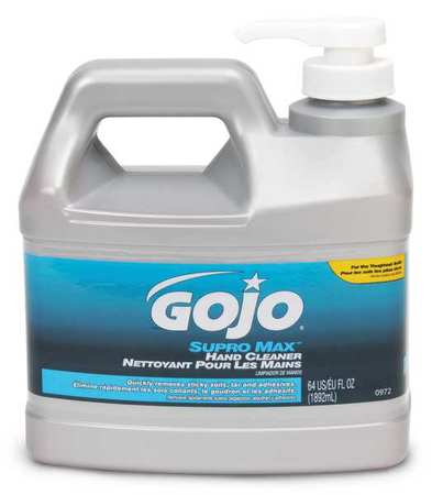 GOJO 1/2 gal. Liquid Hand Cleaner Pump Bottle, PK 4 0972-04