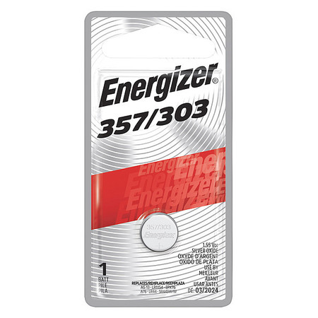 ENERGIZER Coin Cell, 357, 1.5V 357BPZ