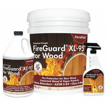 Fireguard Flame Retardant Coating, Wood, 5 gal. F FG-XL95 G05