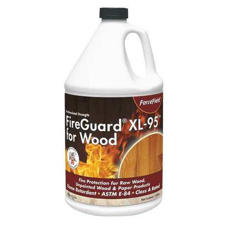 Fireguard Flame Retardant Coating, Wood, 1 gal. C FG-XL95 G01E
