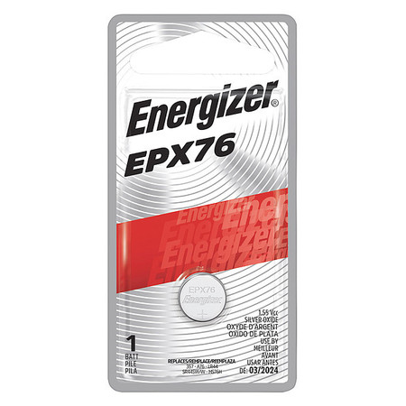 Energizer Button Cell Battery, EPX76, 1.5V EPX76BPZ